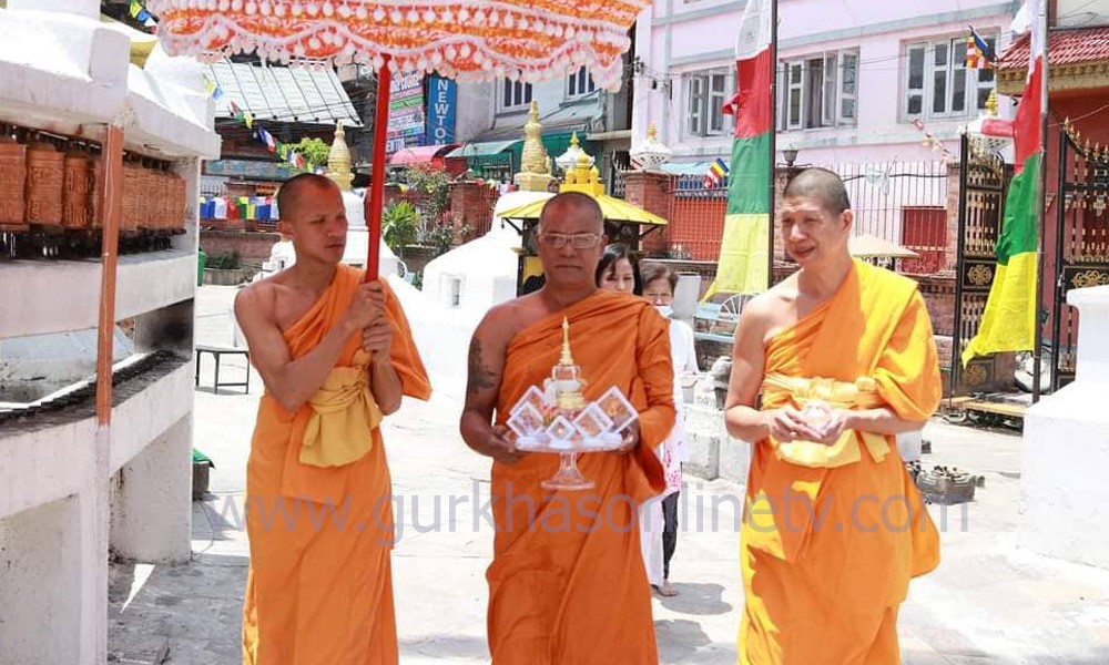 बुद्धको अस्ति धातु पुजा